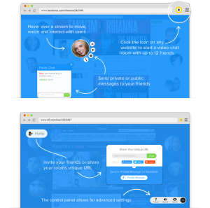 Rounds Live. Video chat et surf collaboratif 2 Rounds Live