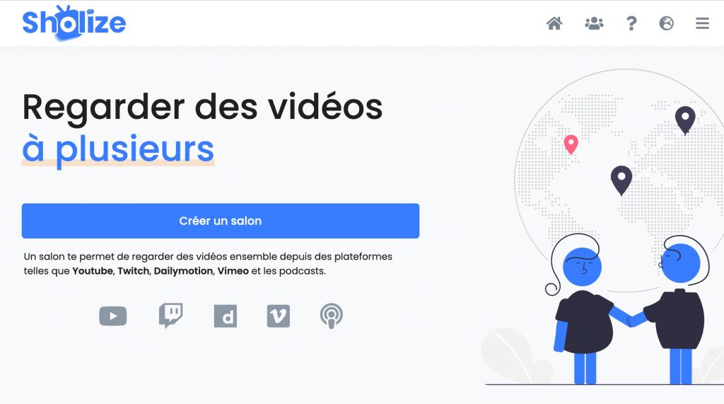 Tous les outils pour regarder des vidéos en ligne à plusieurs Les Outils Collaboratifs