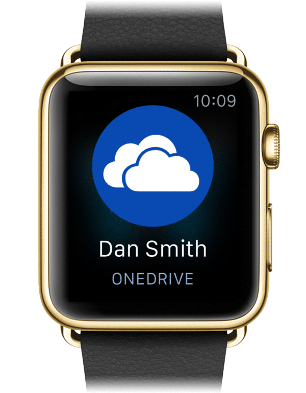 Onedrive Apple watch