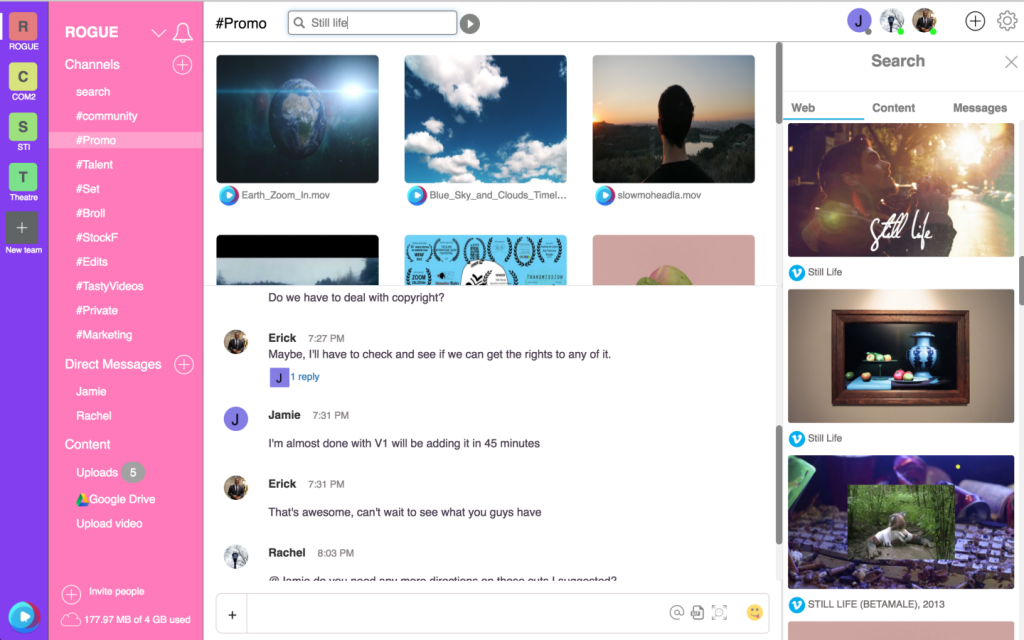 Swiff. L'outil ultime pour travailler en équipe avec des vidéos 2 Swiff