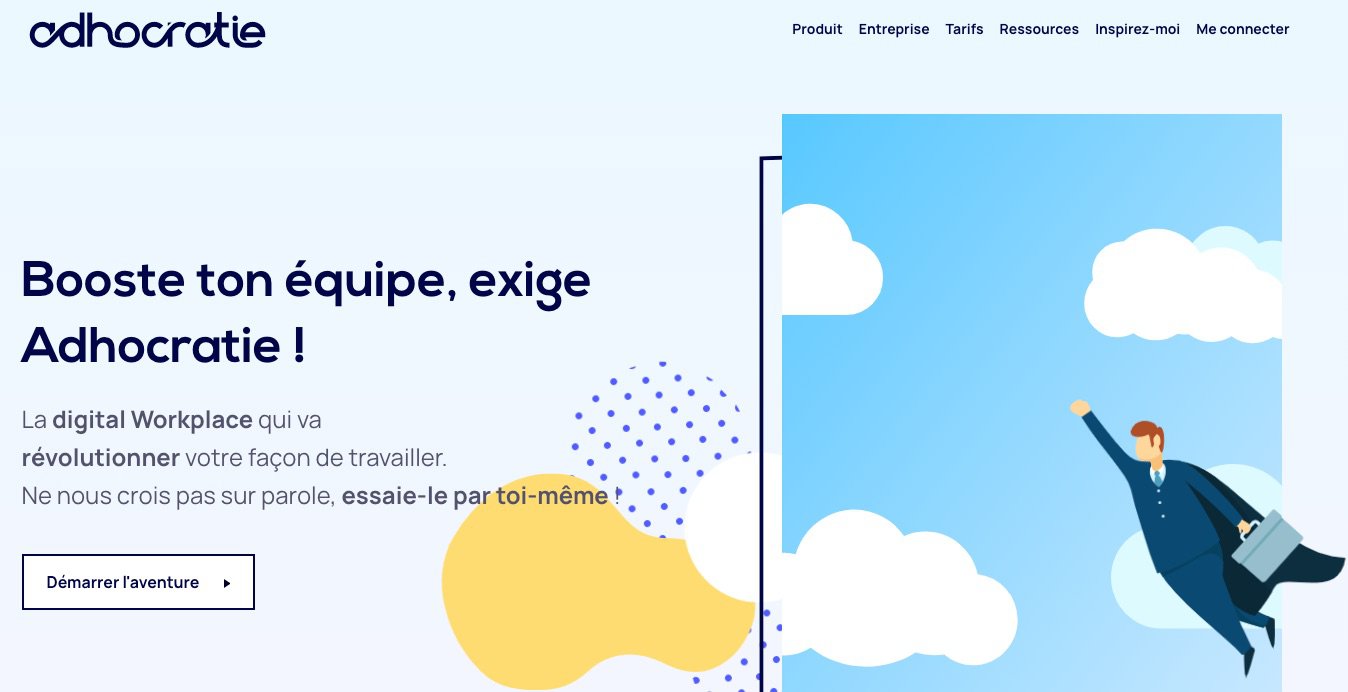 Adhocratie. Une bonne solution tout-en-un pour le travail collaboratif