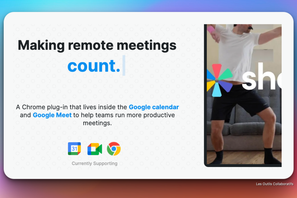 Shepherd. Rendre vos réunions plus efficaces dans Google Meet 1 Plug in Shepherd pour Google