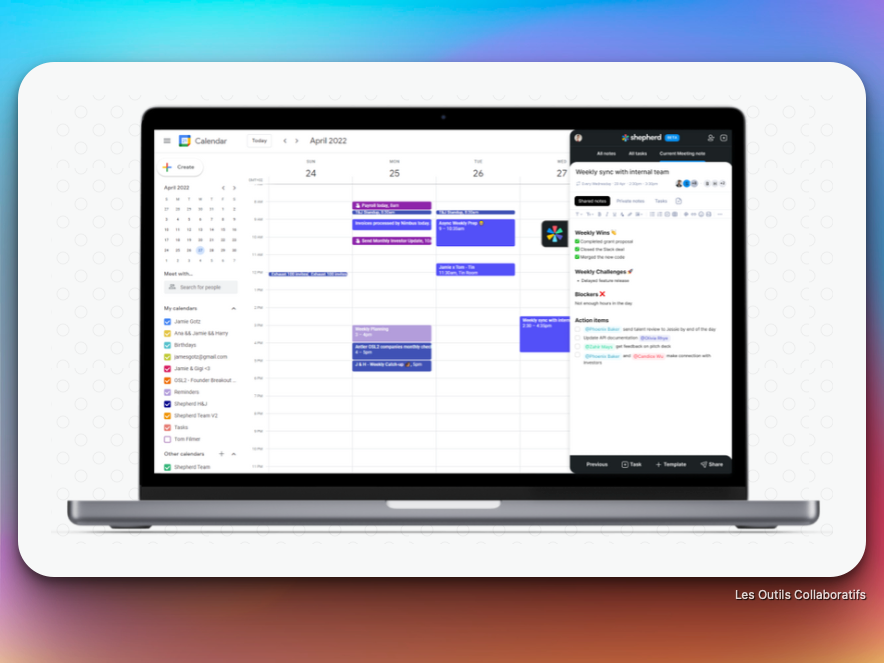 Shepherd. Rendre vos réunions plus efficaces dans Google Meet 2